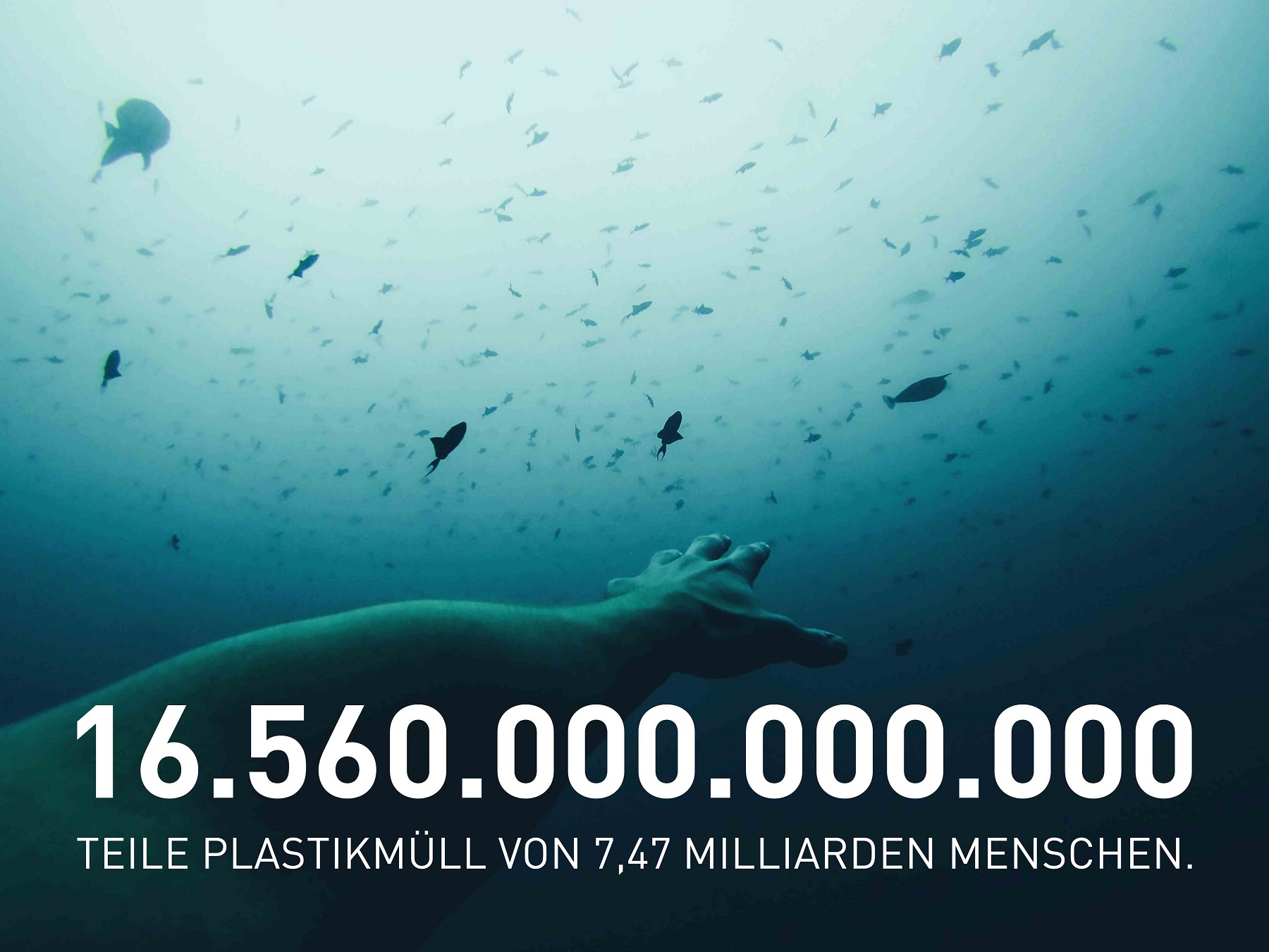 Plastikteilchen verschmutzen Ozean