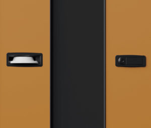 Im Detail: Der Deckeleinwurf.